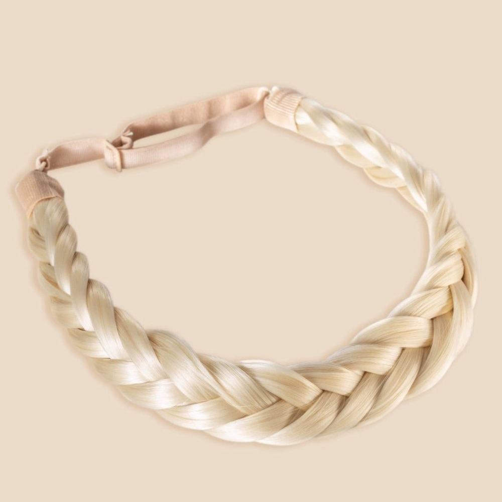 NEW Madison Braid Lulu Platinum braid headband